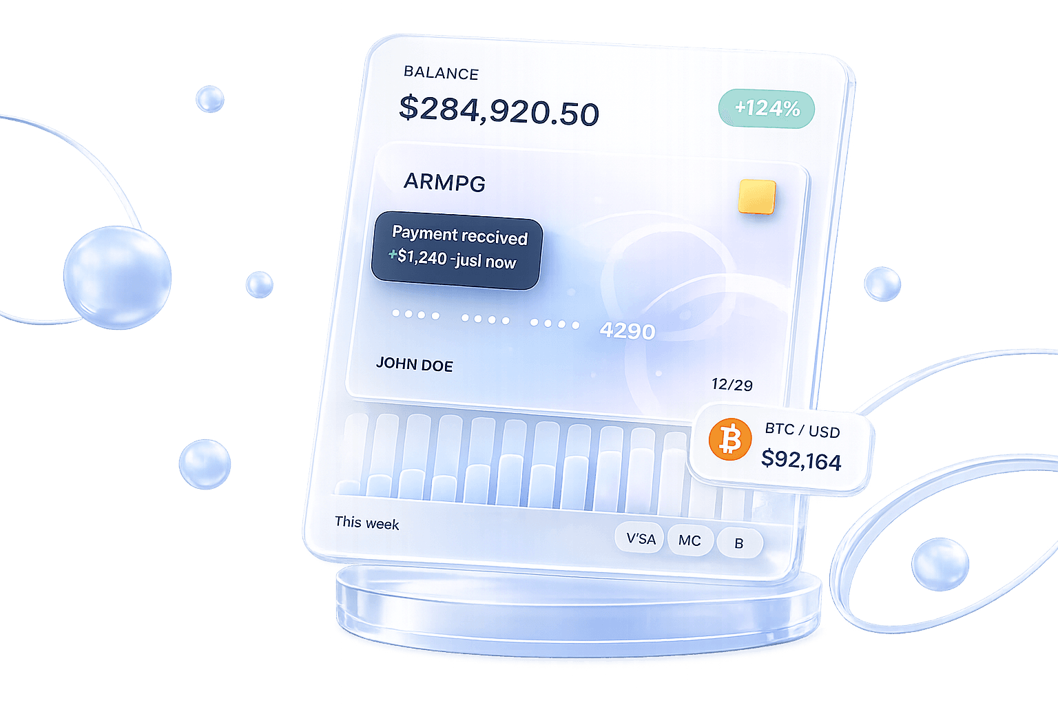 ARMPG payment dashboard preview